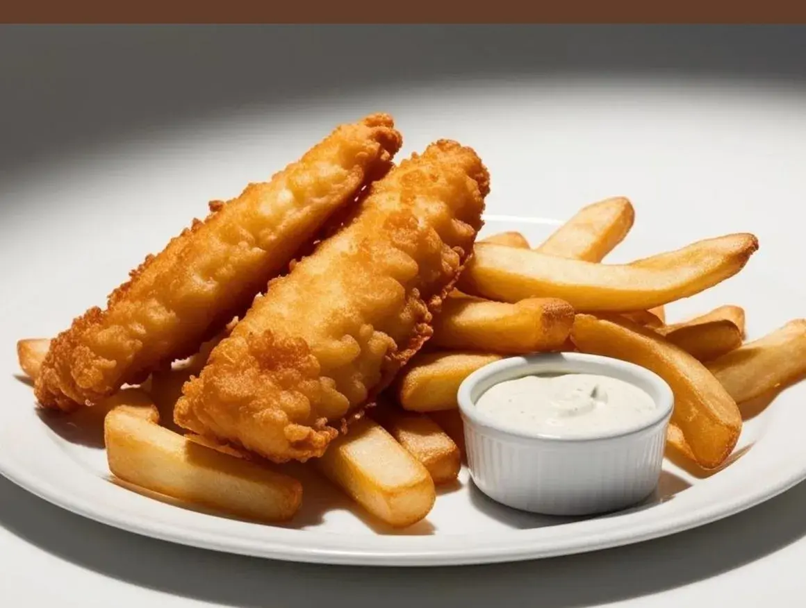 Kids Fish and Chips at Park Sports Bar & Grill, Sherwood Park