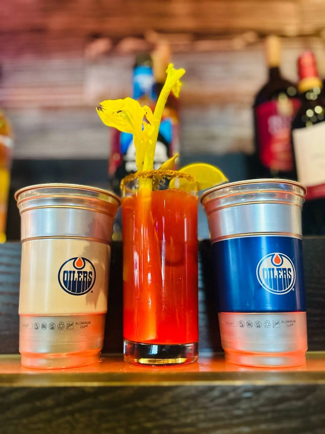 Park Sports Bar & Grill fresh salad in Sherwood Park, AB