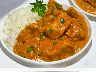 Butter Chicken Rice Bowl at Park Sports Bar & Grill Sherwood Park